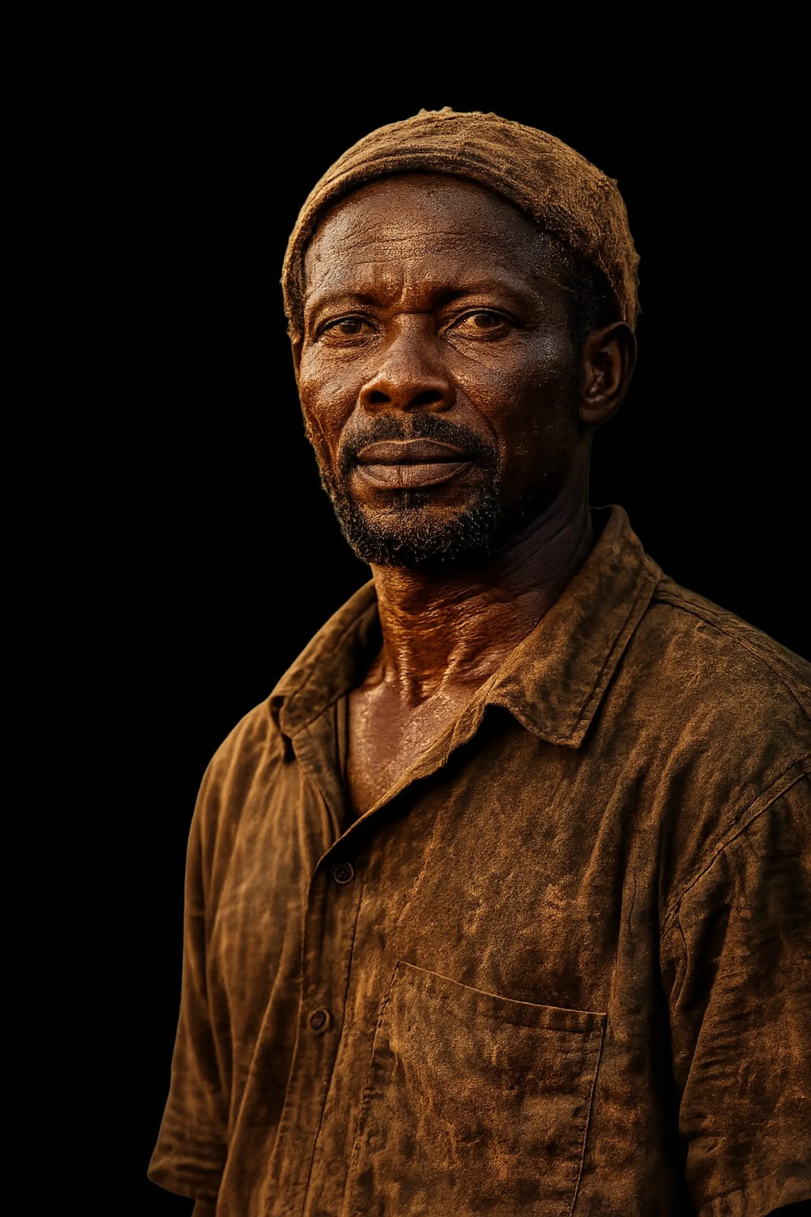 Nigerian palm oil farmer — dignity in labour